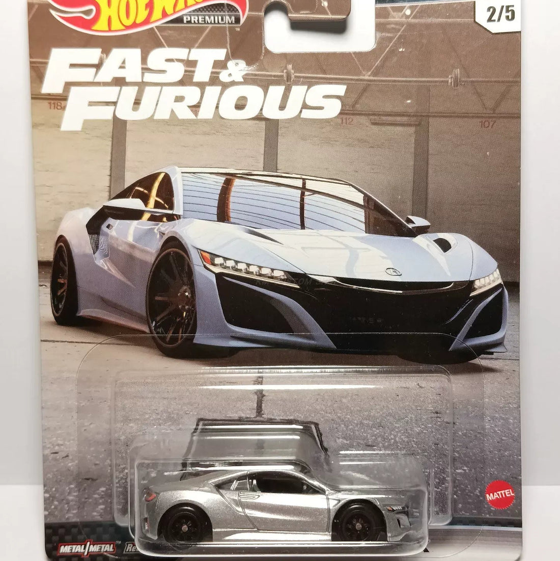 Hot Wheels Fast & Furious Full Force '17 Acura NSX Die-Cast
