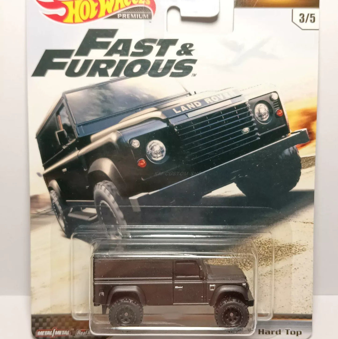 Hot Wheels Fast & Furious Off-Road Land Rover Defender 110 Die-Cast