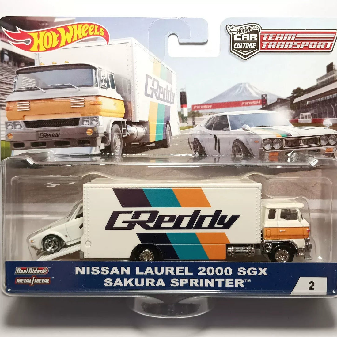 Hot Wheels Nissan Laurel 2000 SGX & Sakura Sprinter Die-Cast