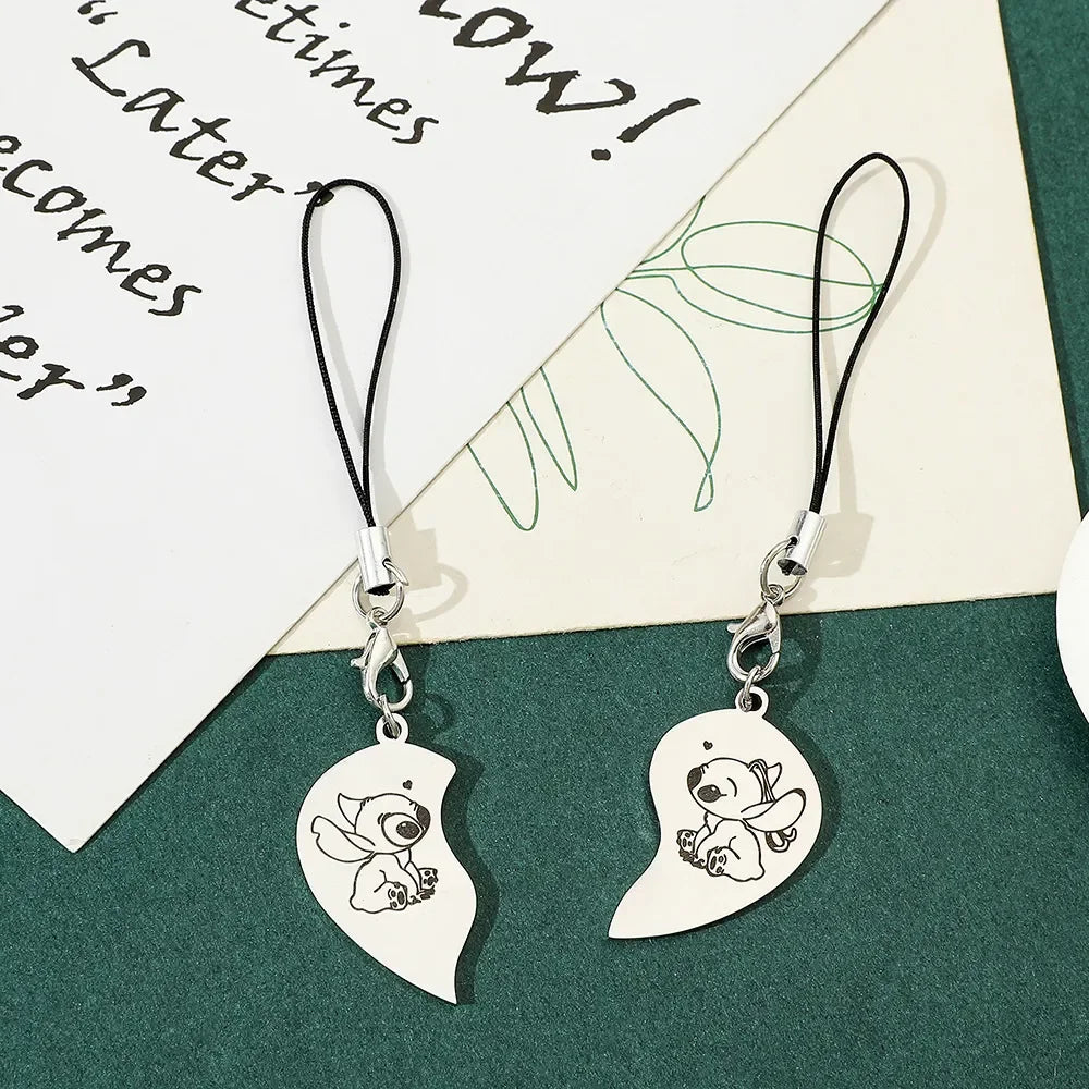 Cosmic Stitch Magnetic Attraction Keychain