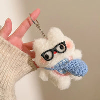Fluff Force Rabbit Plush Keychain