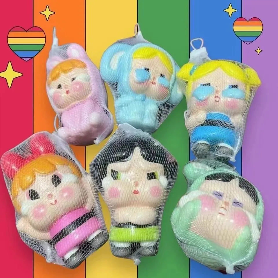 Crybaby x Powerpuff Girls Squishy Toy