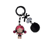 SkullPanda Opulent Pom Pom Keychain