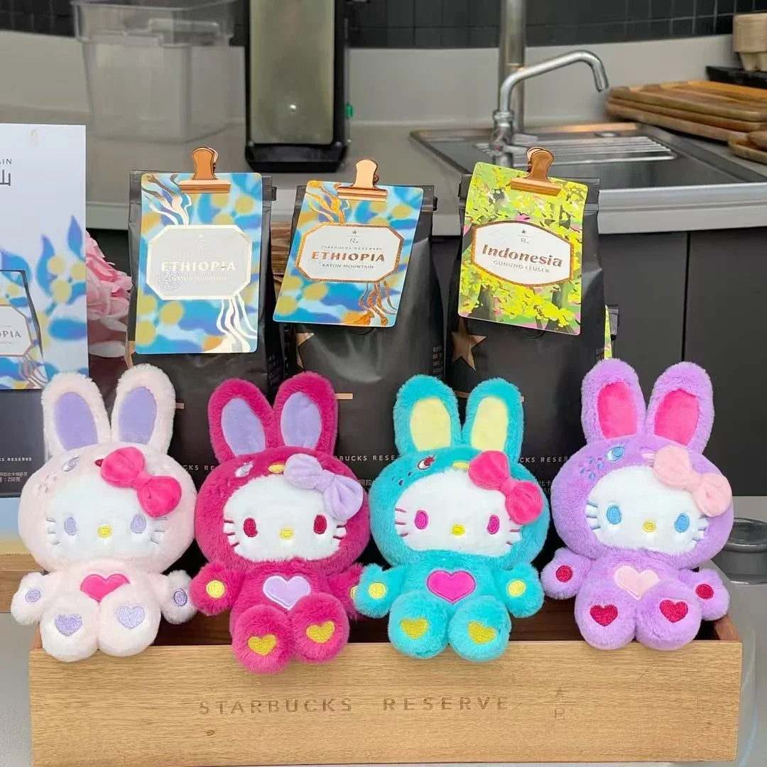 Hello Kitty Bunny Cosplay Keychain