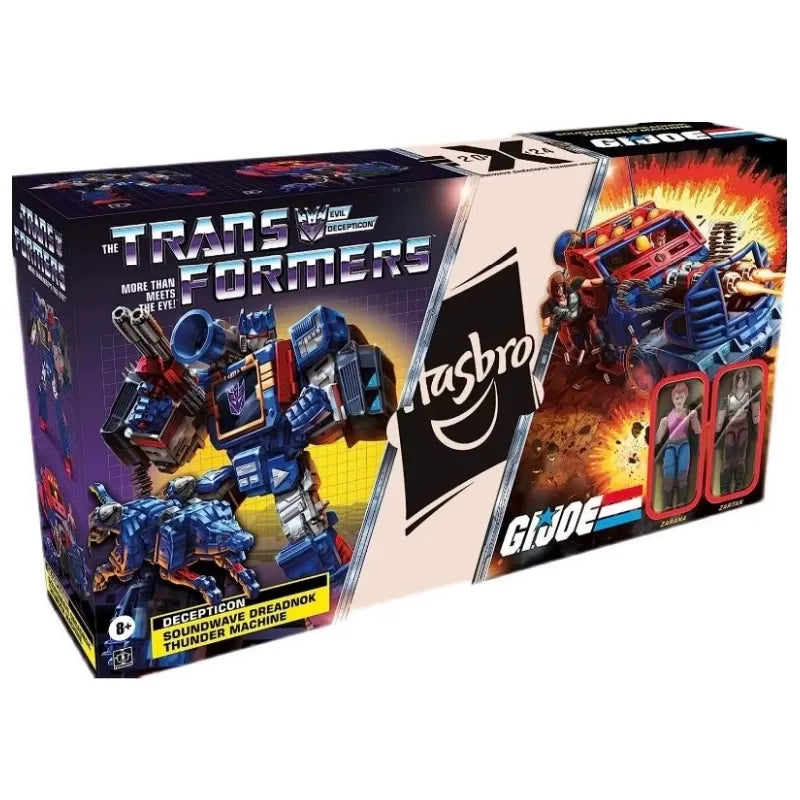 Transformers x G.I. Joe Soundwave Dreadnok Thunder Machine Set