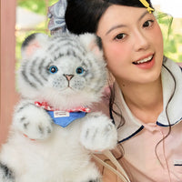 Bear Hugs Realistic Tiger Simulation Plush Backpack