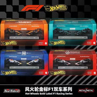Hot Wheels Premium Gold Label Formula 1 Double Car Set