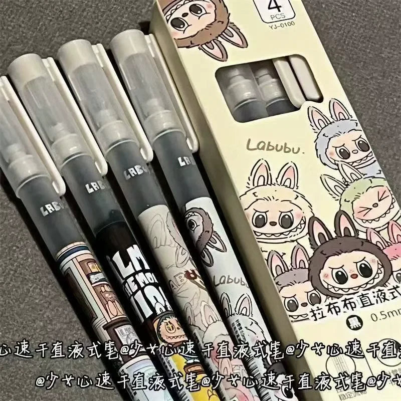 Labubu Forest Mischief Gel Pen (Set of 4)