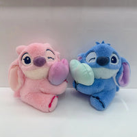 DZNY Hugging Heart Plush Keychain