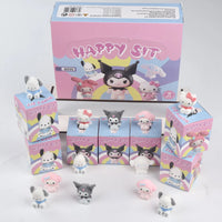 Sanrio Happy Sit Series Flocked Blind Box