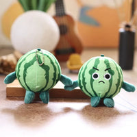 Summertime Watermelon Plush Keychain