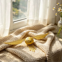 Golden Snitch 3D Printed Statement Hair Clip