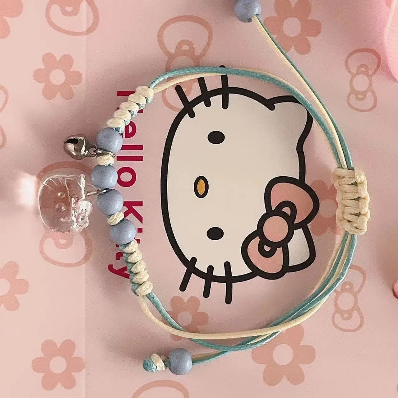 Kawaii Hello Kitty Braided Bracelet
