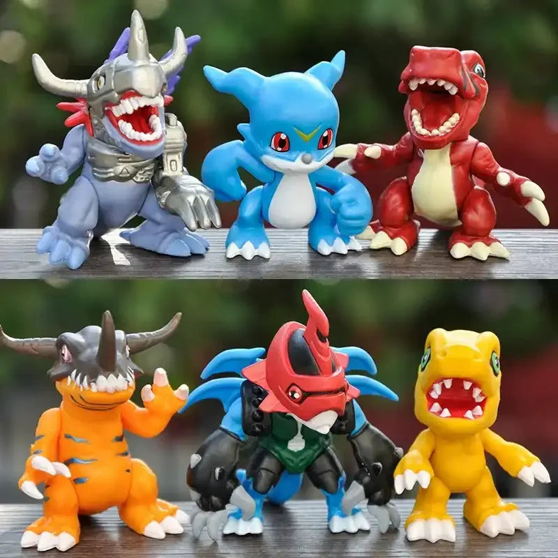 Digimon Explorer Series Figurines (Set of 6)