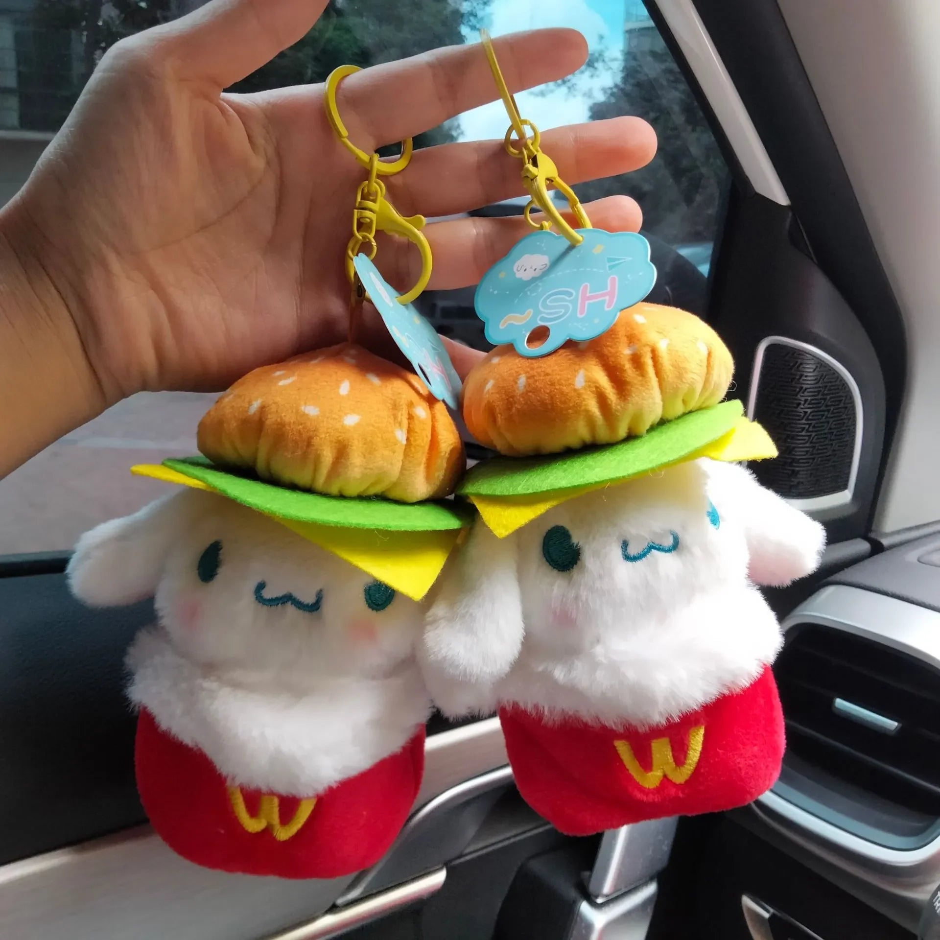 Cinnamoroll Food Lover Keychain