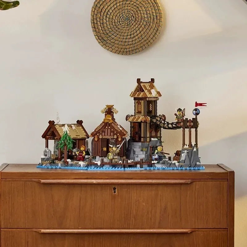 Viking Village Building Blocks (2103 Pcs)