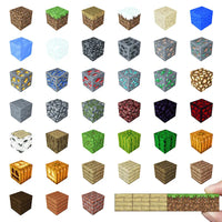 Mini Magnetic Pixel World Building Blocks