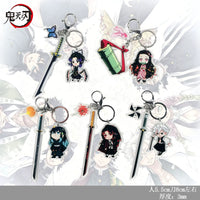 Demon Slayer Nichirin Blade Acrylic Keychain