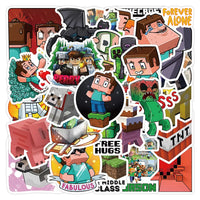 Minecraft Premium Vinyl Sticker Pack (50 Pcs)