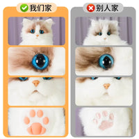 Bear Hugs Poseable Ragdoll Cat Plush Backpack