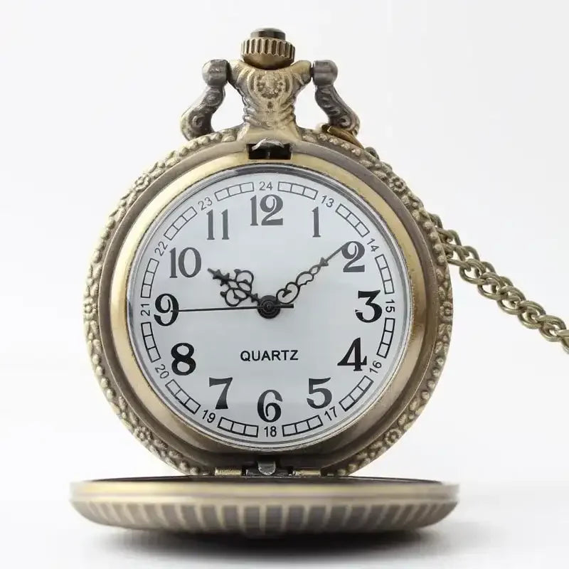 Classic Elegance Pocket Watch Keychain