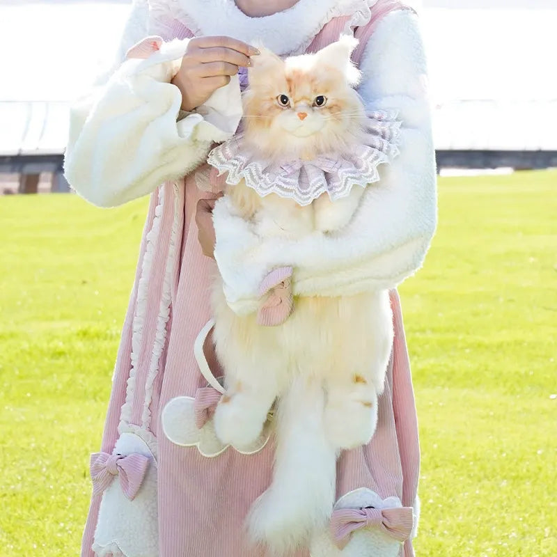 Bear Hugs Golden Maine Coon Cat Backpack