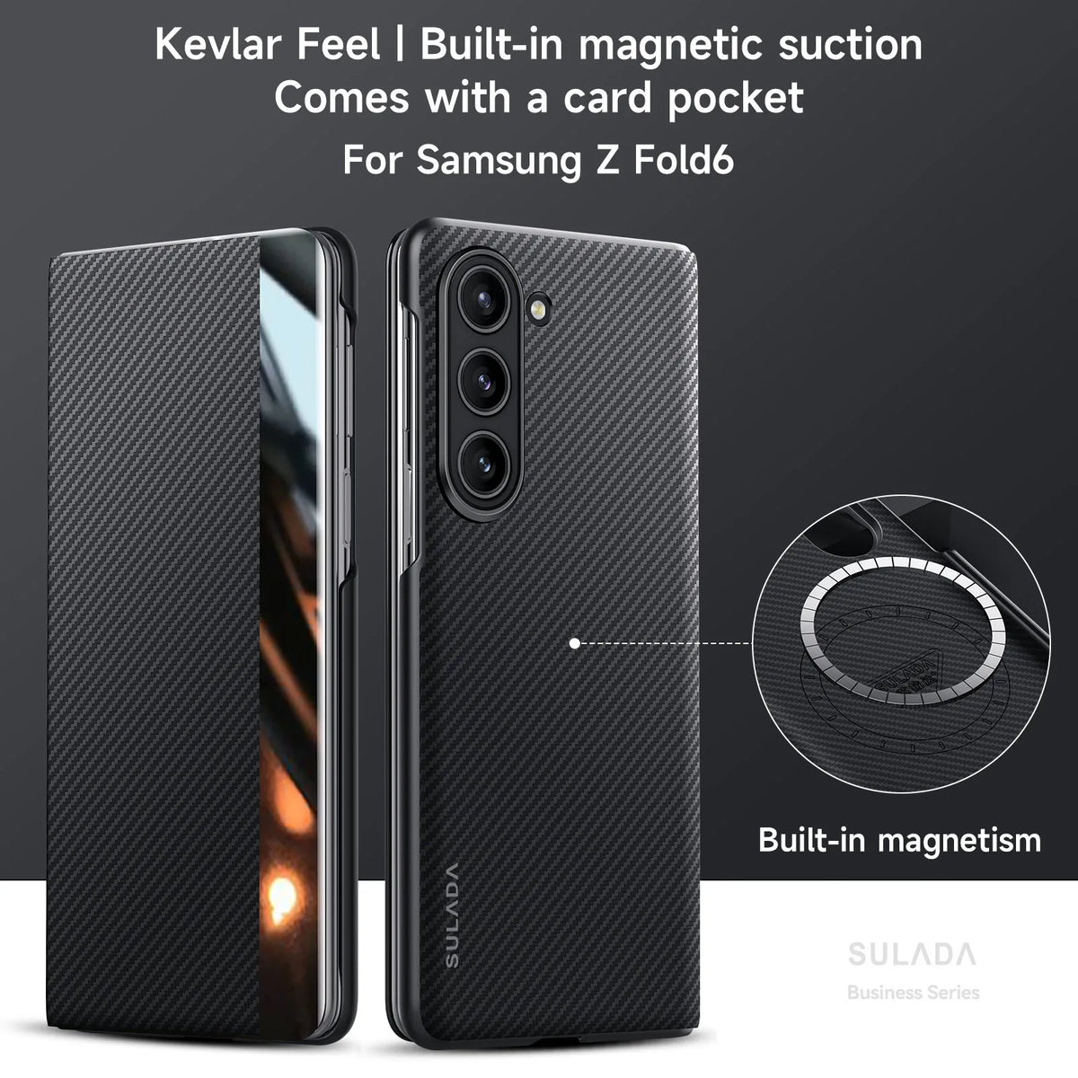 SULADA Carbon Fiber Armor Case (For Z Fold)