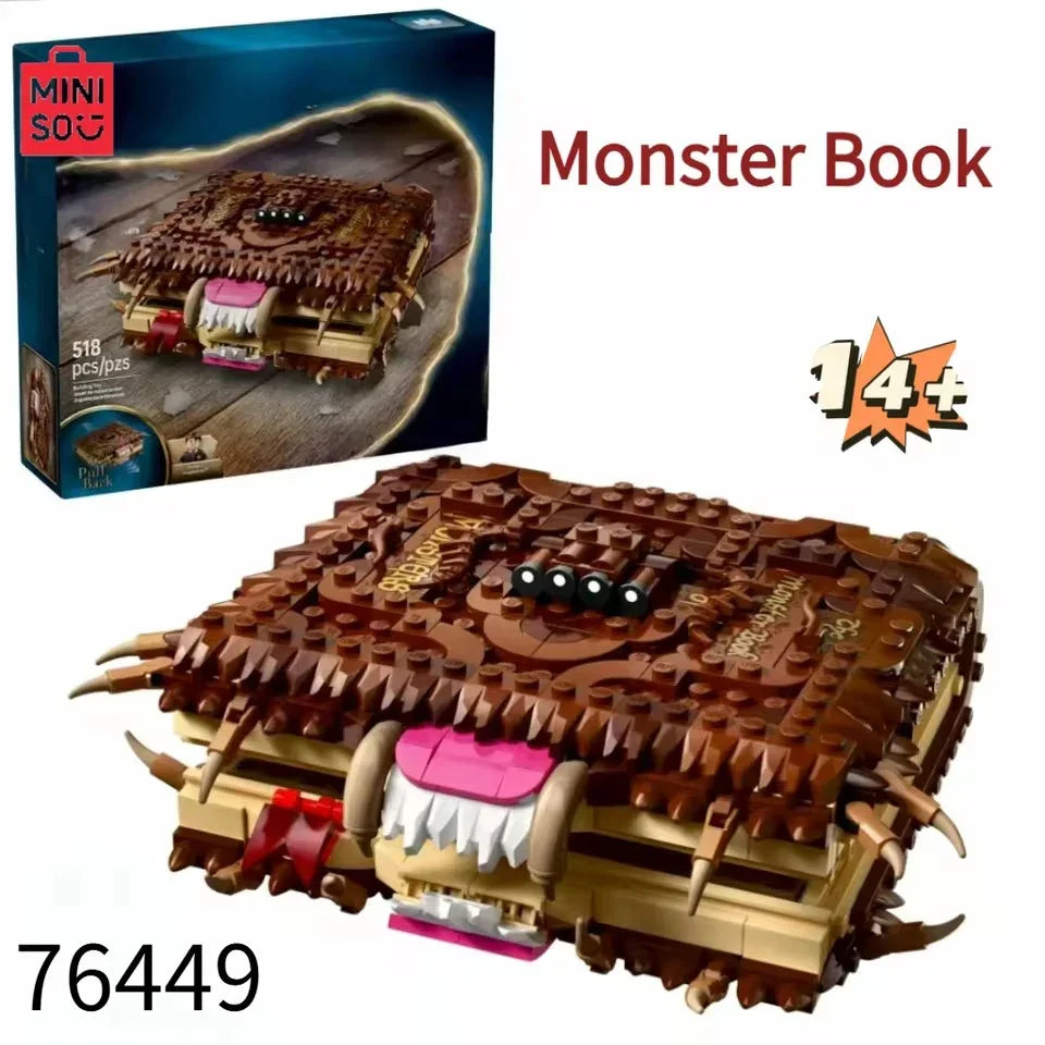 HP Monster Book Building Block Set (518 Pcs)