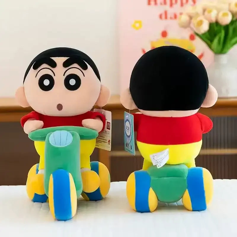 Poupée cycliste à pédales amusante Shinichan 