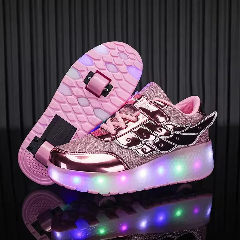 Stride & Glide LED Wheel Shoes