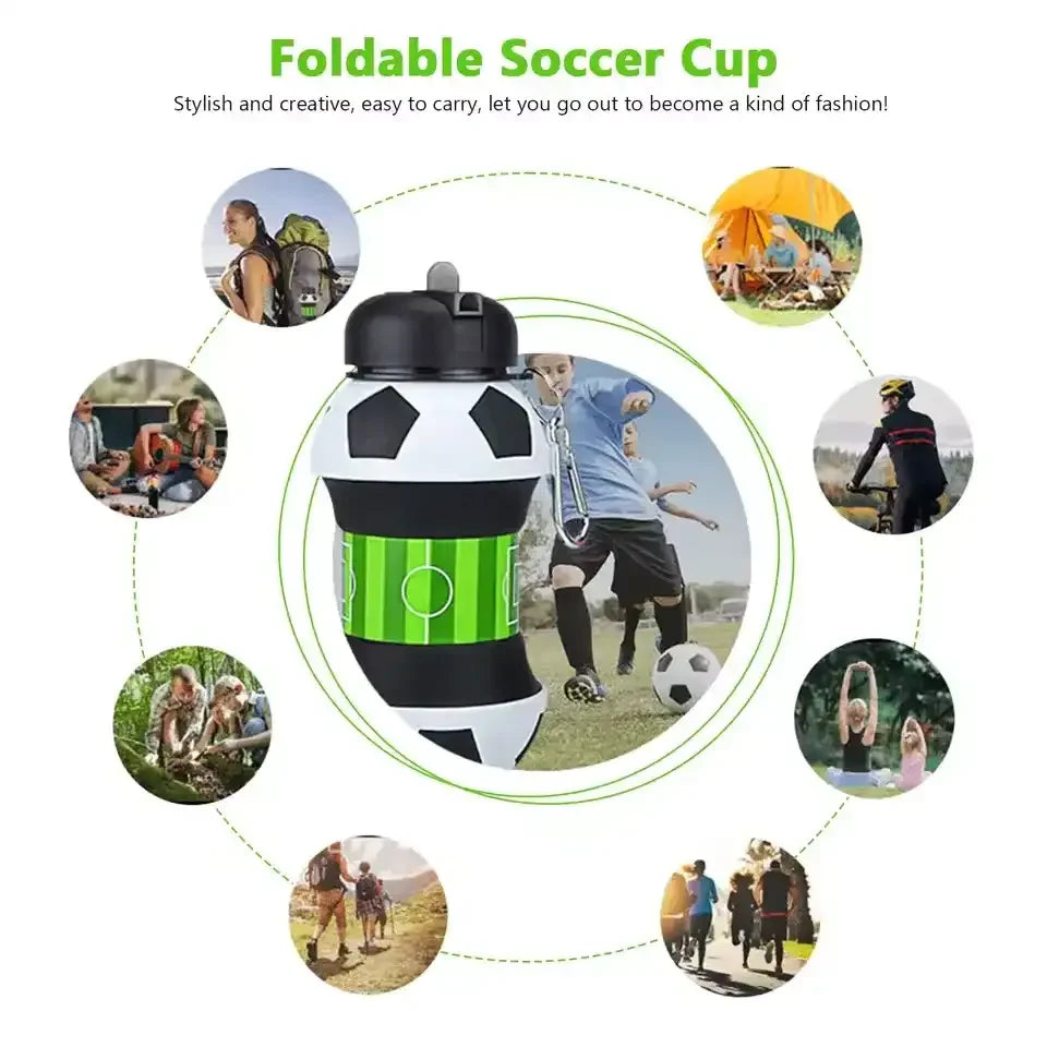 Collapsible Sports Folding Bottle (550 ml)