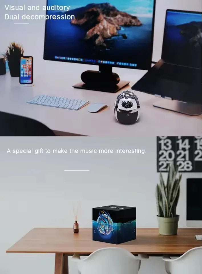 Whale Fall Magnetic Fluid Speaker