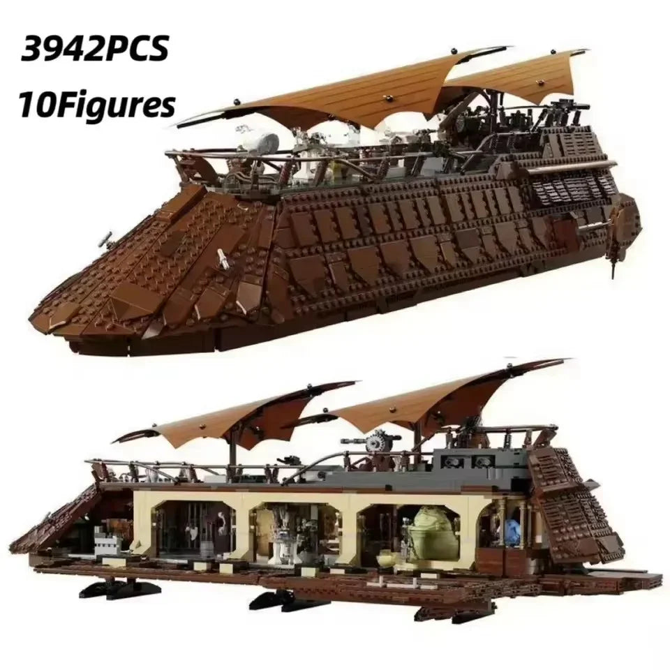 Star Wars Jabba's Sail Barge Building Blocks (3942 Pcs)