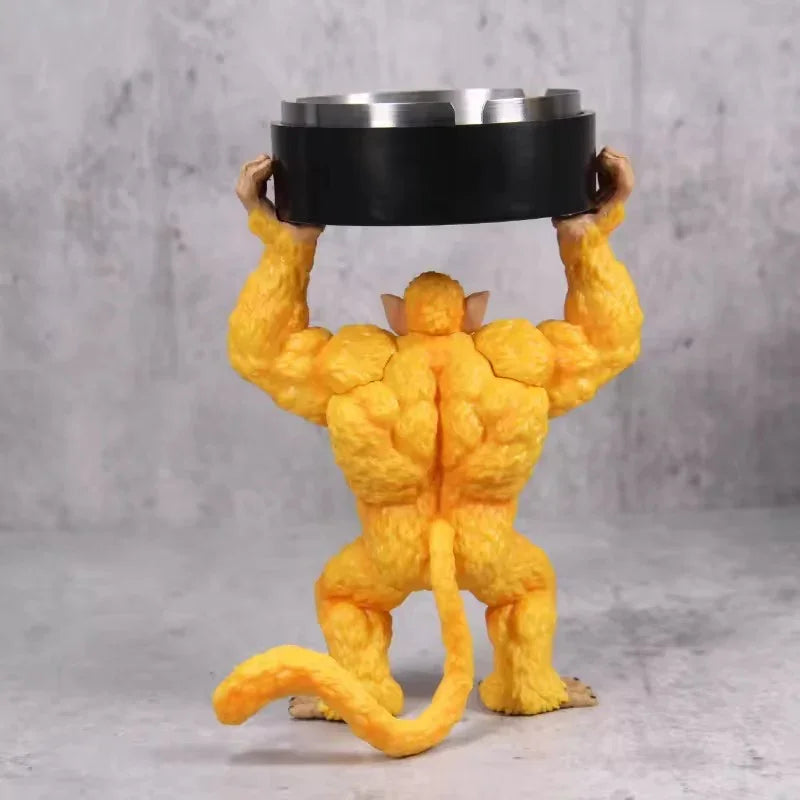 Dragonball Golden Oozaru Figurine Ashtray