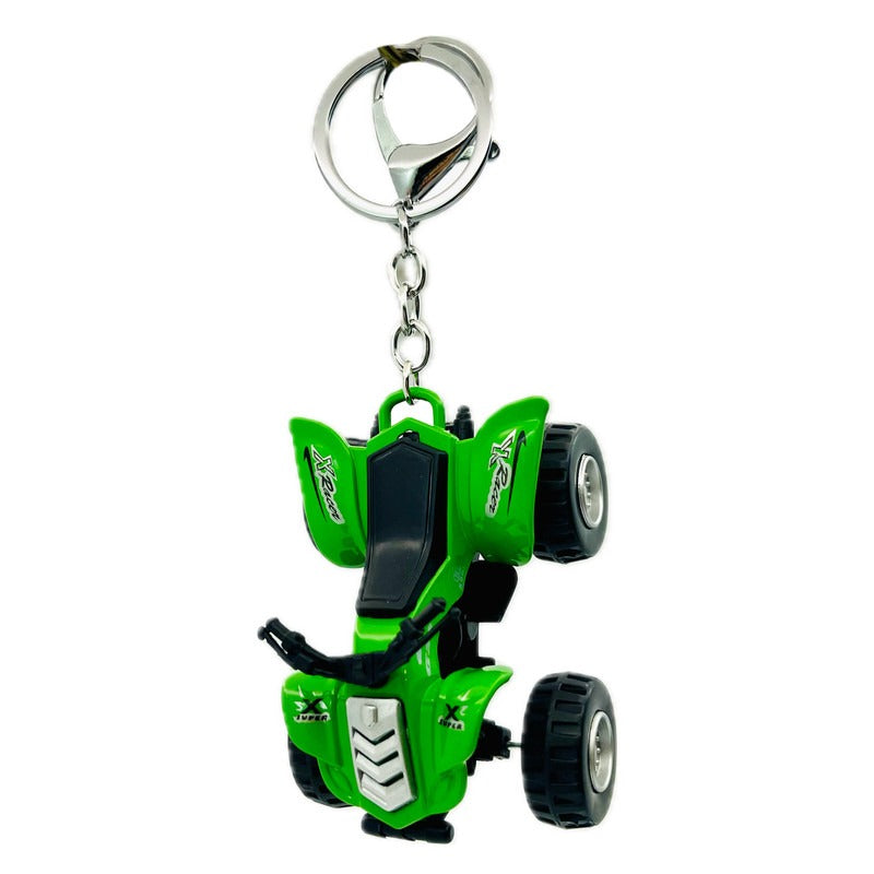 Desert Quad Trailblazer Bike Keychain