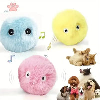 Interactive Chirping Cat Toy Balls - Bear Hugs