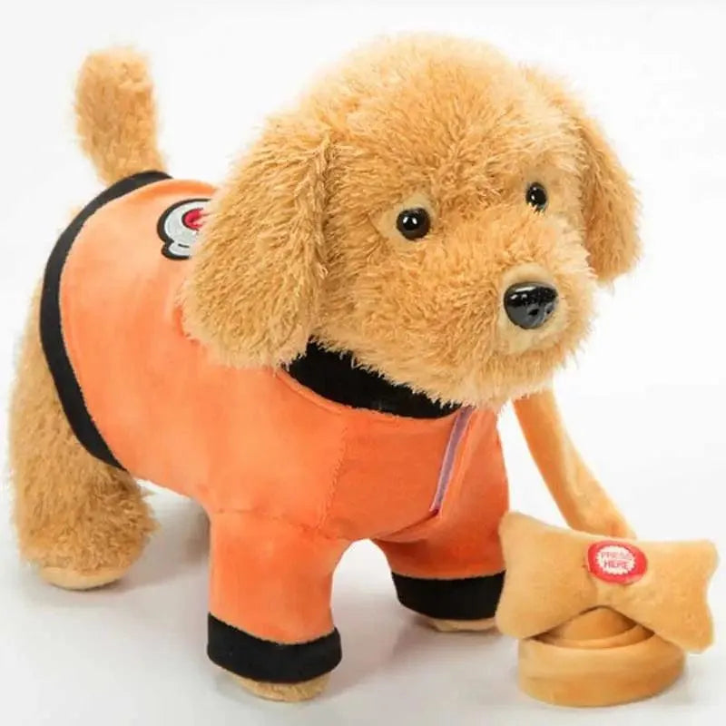 Interactive Musical Dog with Leash Remote - Bear Hugs