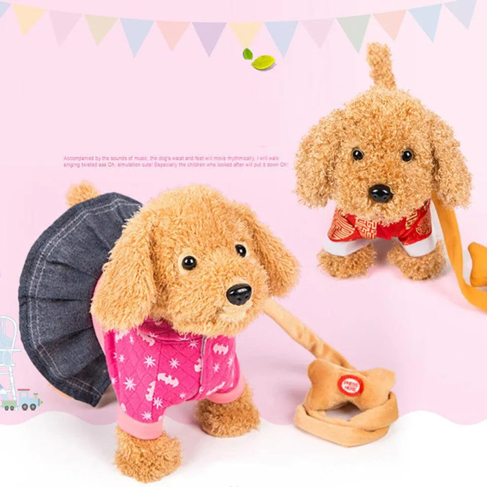 Interactive Musical Dog with Leash Remote - Bear Hugs