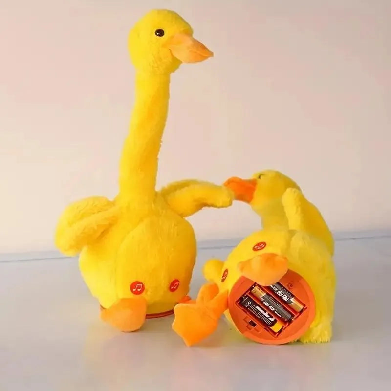 Interactive Yellow Duck with Moving Neck & Repeating Words - Bear Hugs