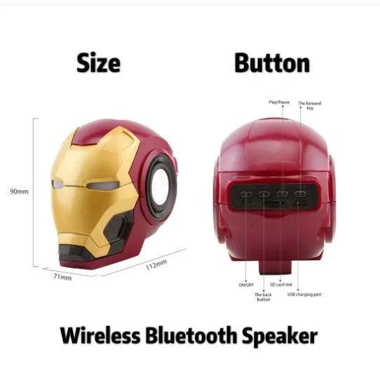 Iron Man Bluetooth Speaker - Bear Hugs