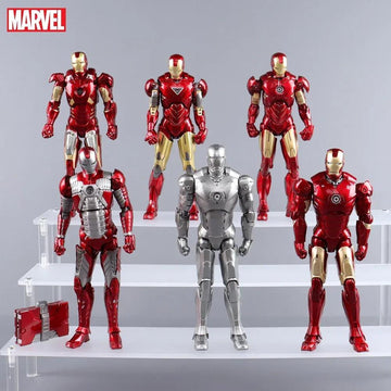 Iron Man Mark 1 to Mark 85 Action Figures - Bear Hugs