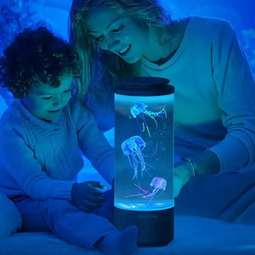 Jellyfish Aqua Tube Speaker Night Light - Bear Hugs