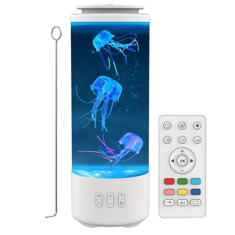 Jellyfish Aqua Tube Speaker Night Light - Bear Hugs