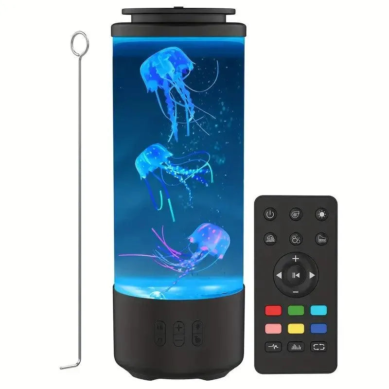 Jellyfish Aqua Tube Speaker Night Light - Bear Hugs