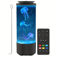 Jellyfish Aqua Tube Speaker Night Light - Bear Hugs