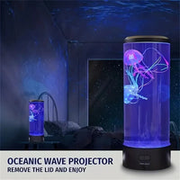 Jellyfish Aqua Tube Speaker Night Light - Bear Hugs