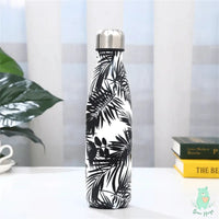 Jungle Leaves Cola Metal Water Bottle (500 ml) - Bear Hugs