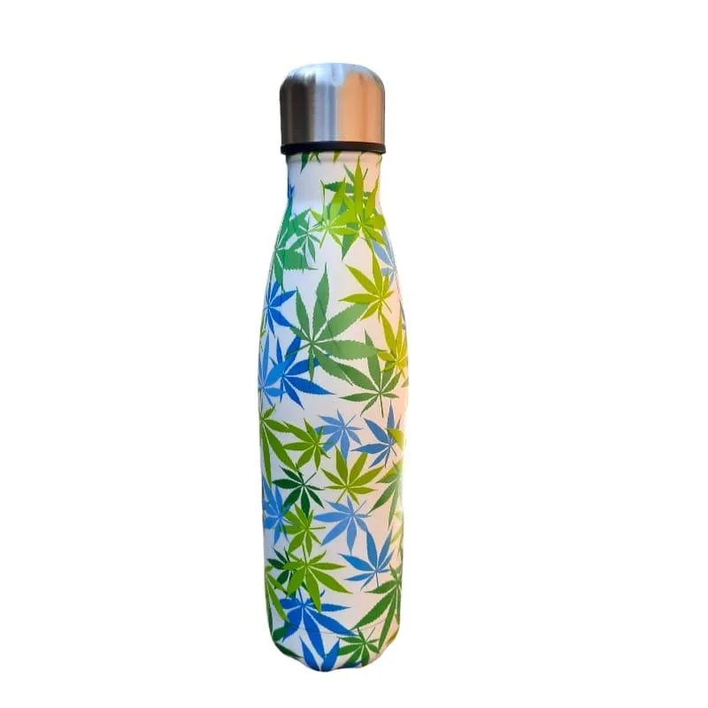 Jungle Leaves Cola Metal Water Bottle (500 ml) - Bear Hugs