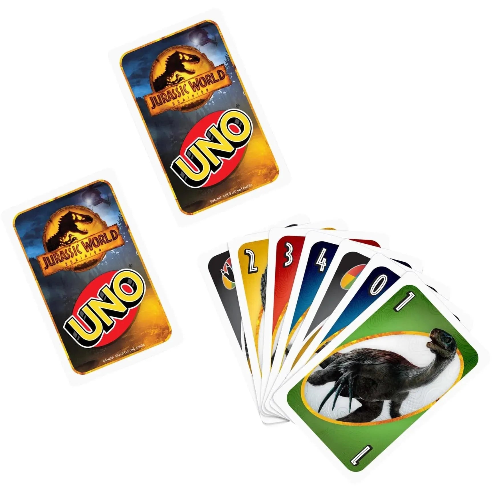 Jurassic World Dominion UNO Card Game - Bear Hugs