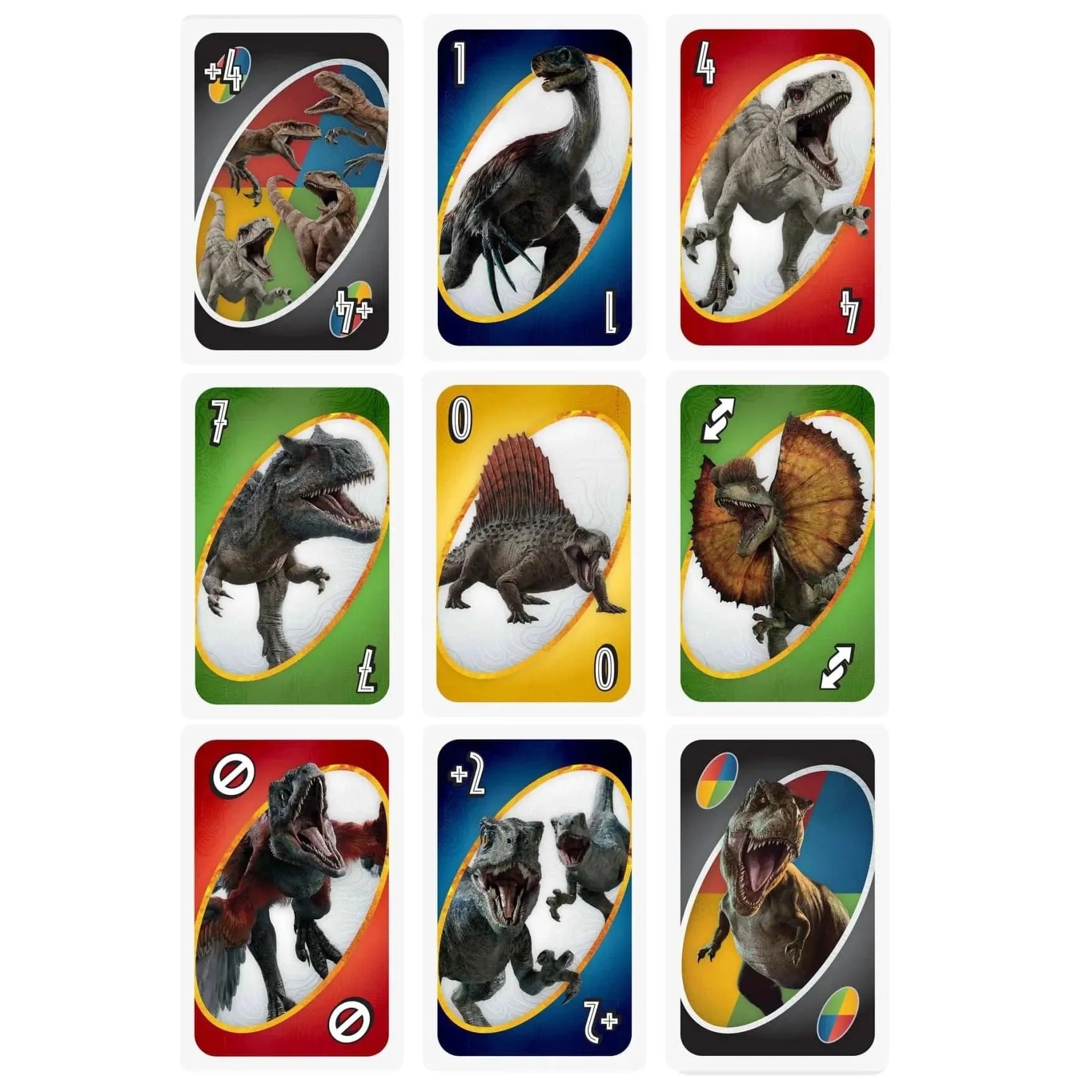 Jurassic World Dominion UNO Card Game - Bear Hugs